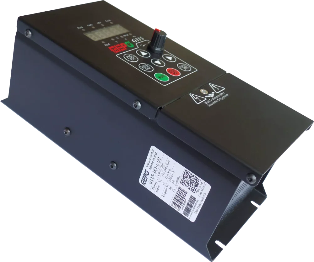 درایو کنترل سرعت موتور القایی توان 1.1 کیلو وات G115-1K1-L-00