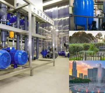 Using the drive in constant pressure water supply systems for buildings with PID control